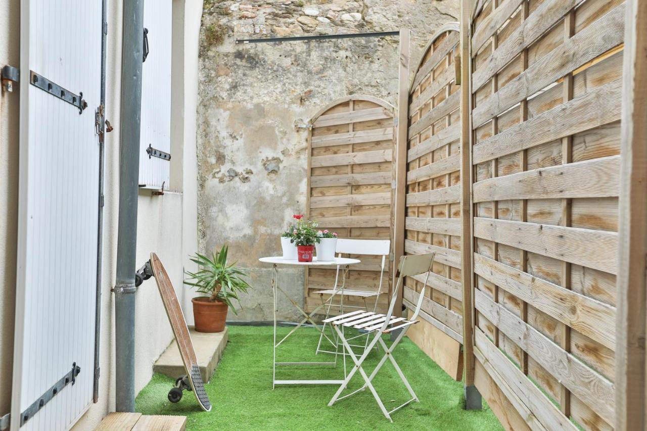 Sunny Studio Terrasse, Hypercentre La Plage A 2 Pas ! เลส์ซาบล์-โดล็อนน์ ภายนอก รูปภาพ